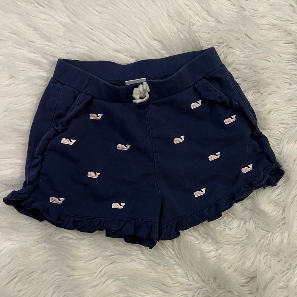 Vineyard Vines for Target Knit Ruffle Shorts; Girls 7/8